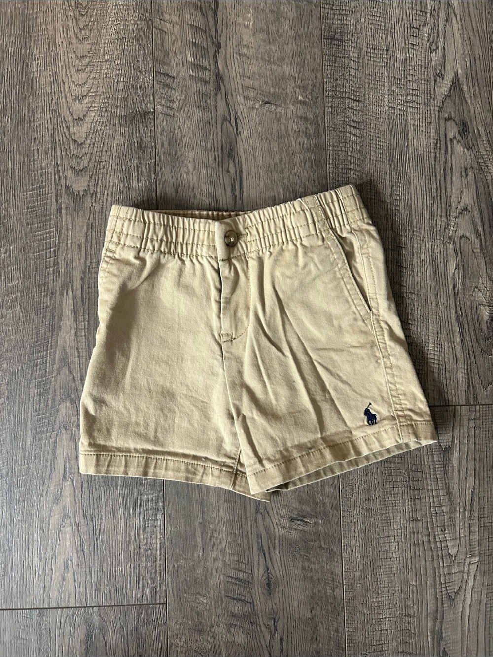 Polo by Ralph Lauren Cream Cotton Twill Shorts